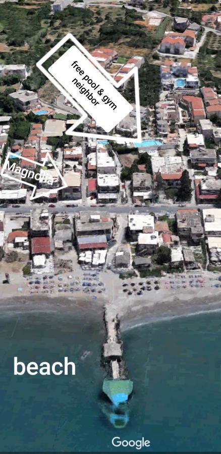 Manolia Dream Apartment 30M To The Beach Agia Marina Exterior foto