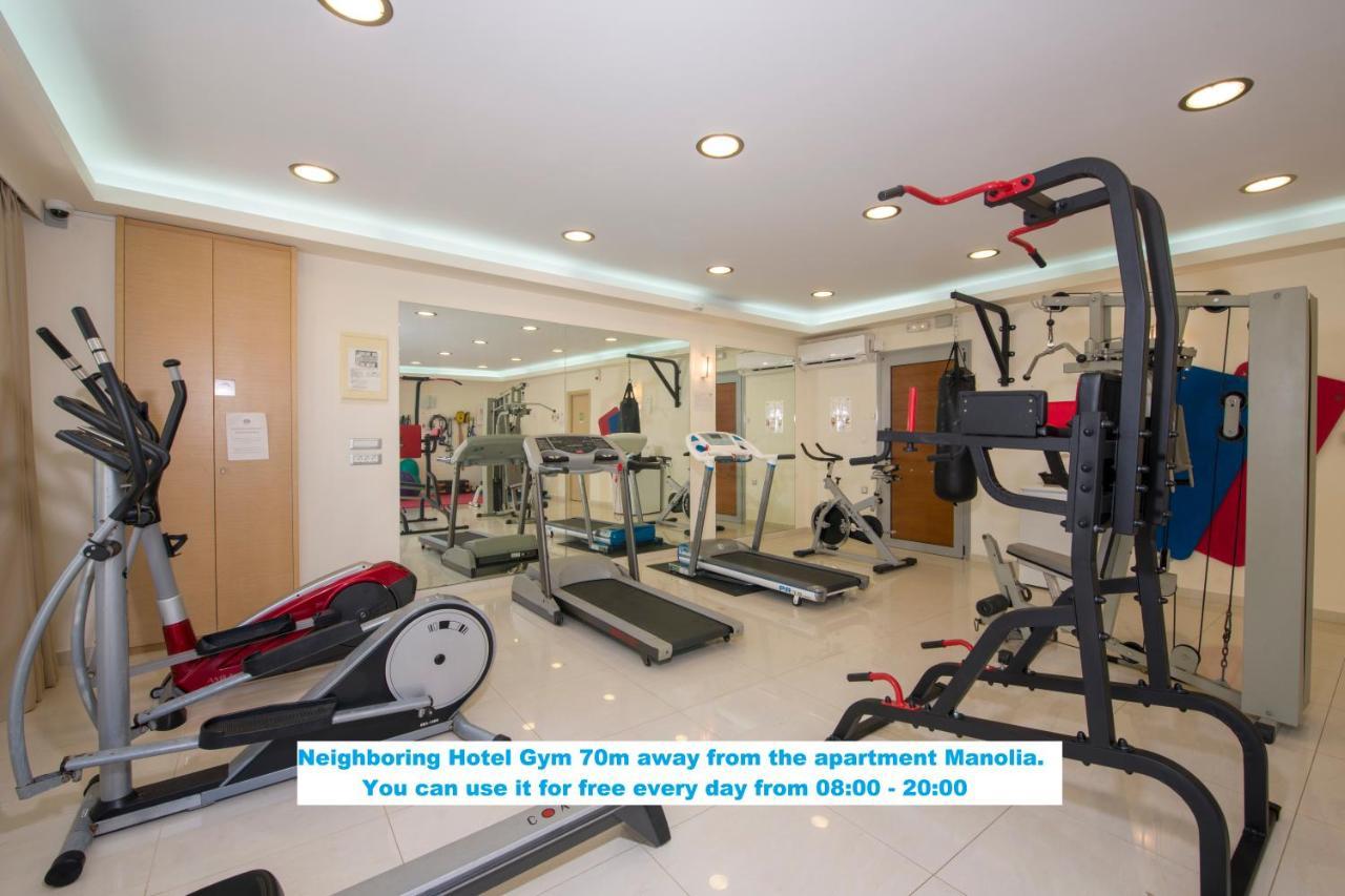 Manolia Dream Apartment 30M To The Beach Agia Marina Exterior foto